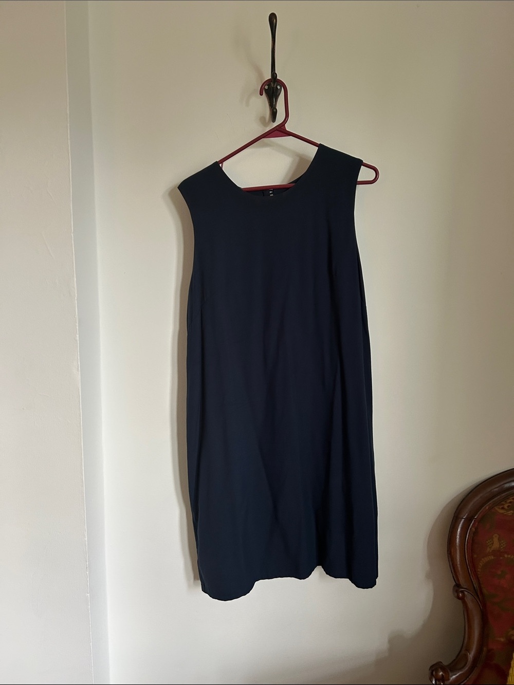 Birds of North America structured navy dress